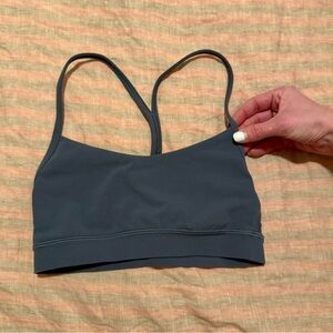 Navy Lululemon Flow Y Bra